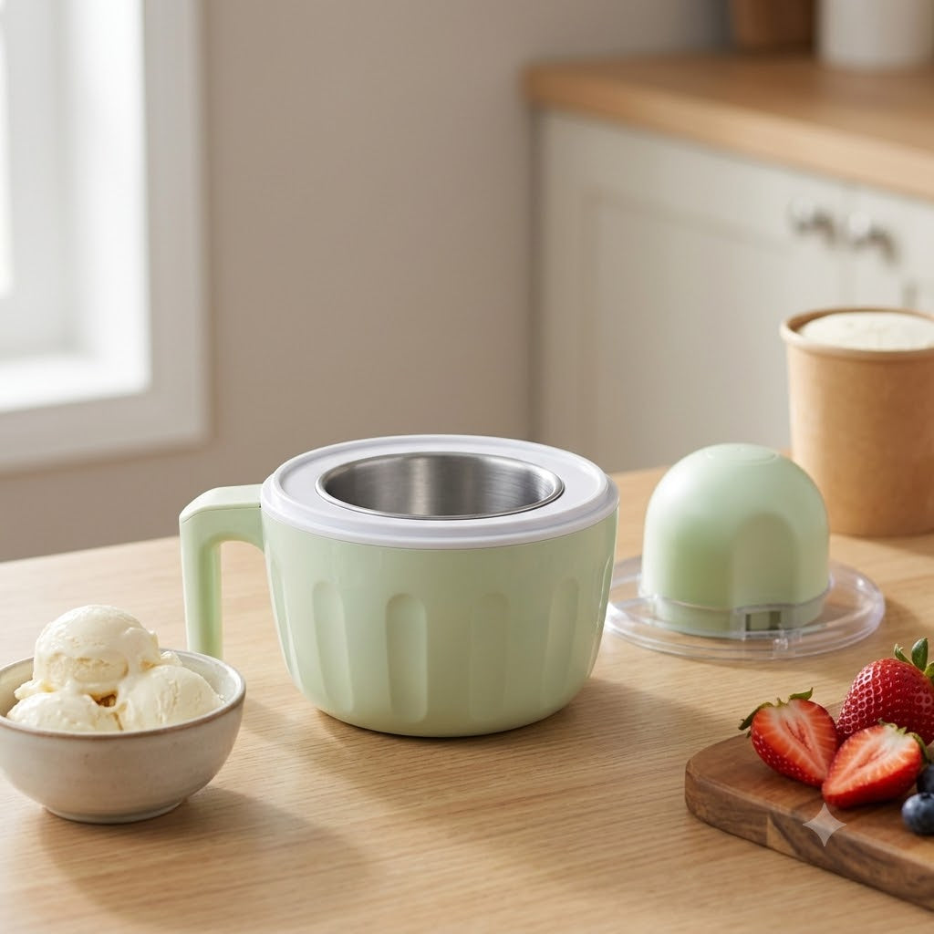 Mini ice cream Machine - Set of 2